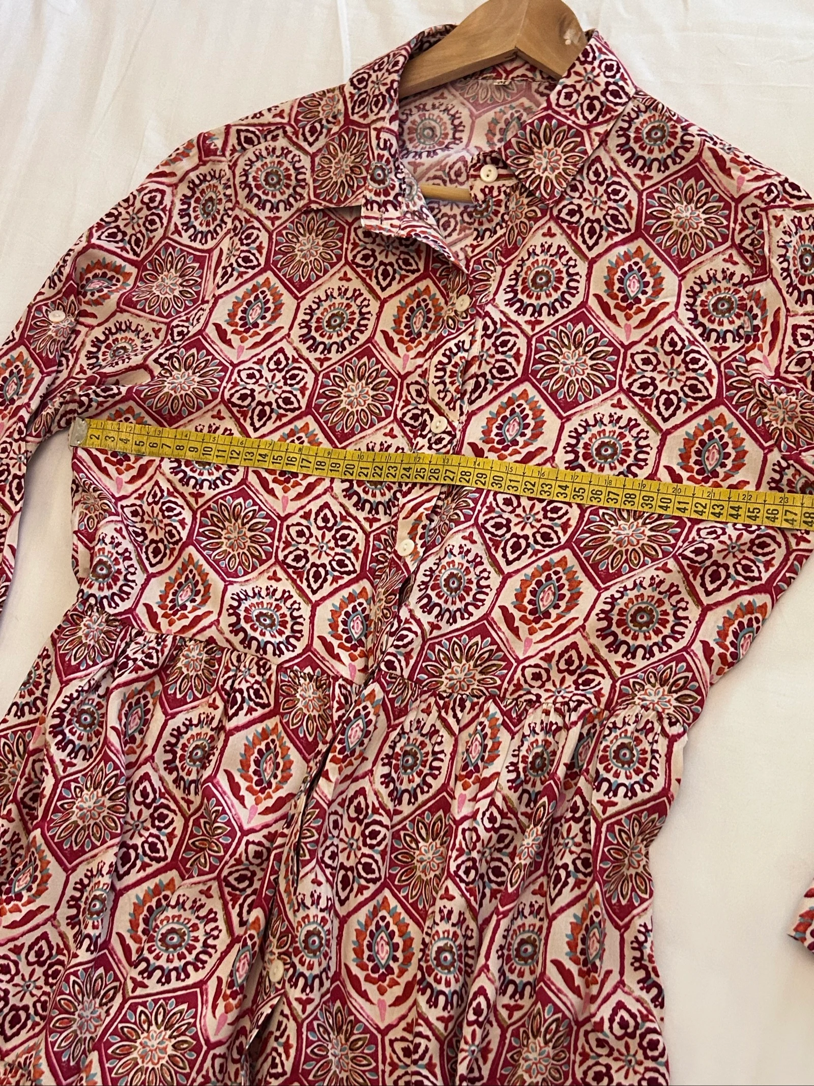 Vestido vintage de botão tamanho M – photo 5